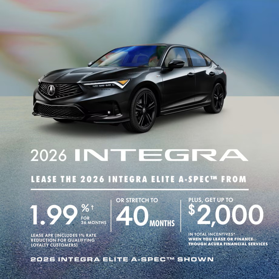 2026 Integra April Offer