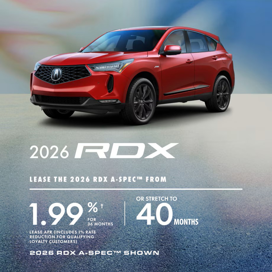 2026 RDX April Offer