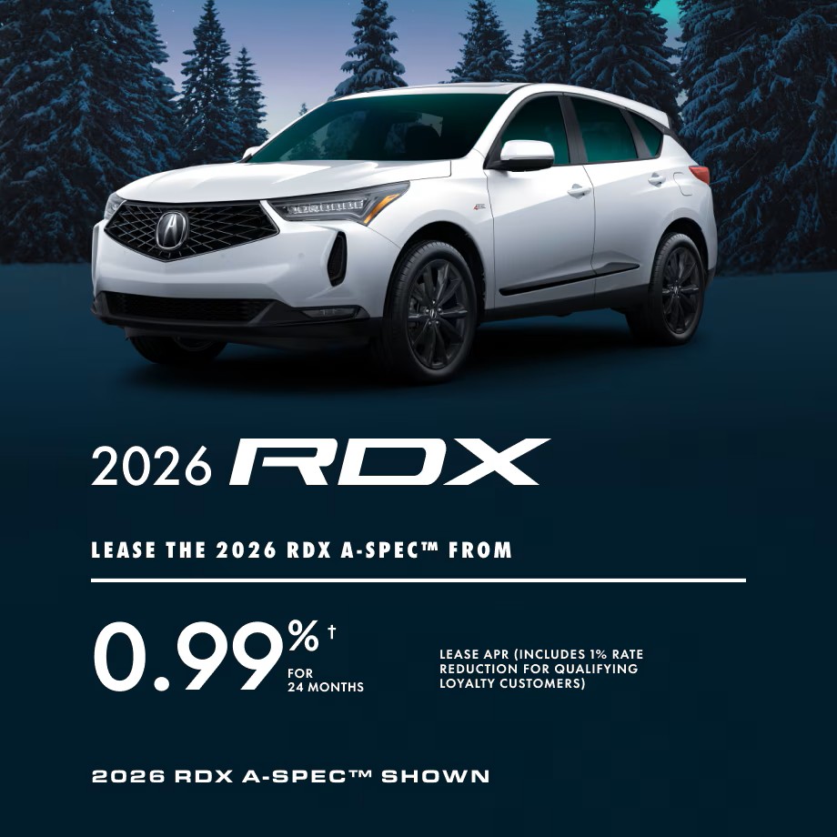2026 Acura RDX March Offer