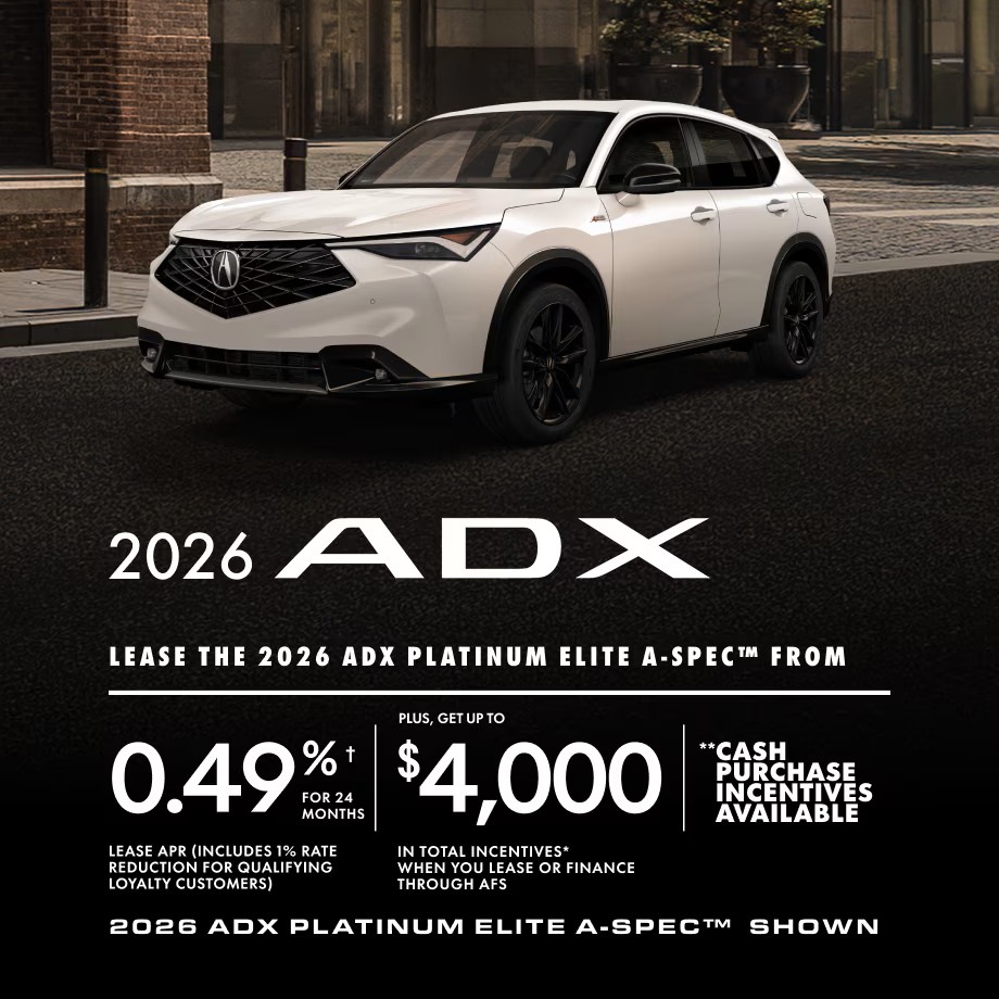 2026 ADX July Offer at Acura Sherway