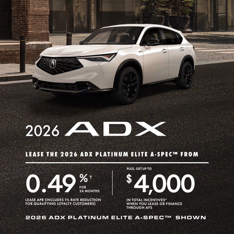 2026 ADX June Offer at Acura Sherway