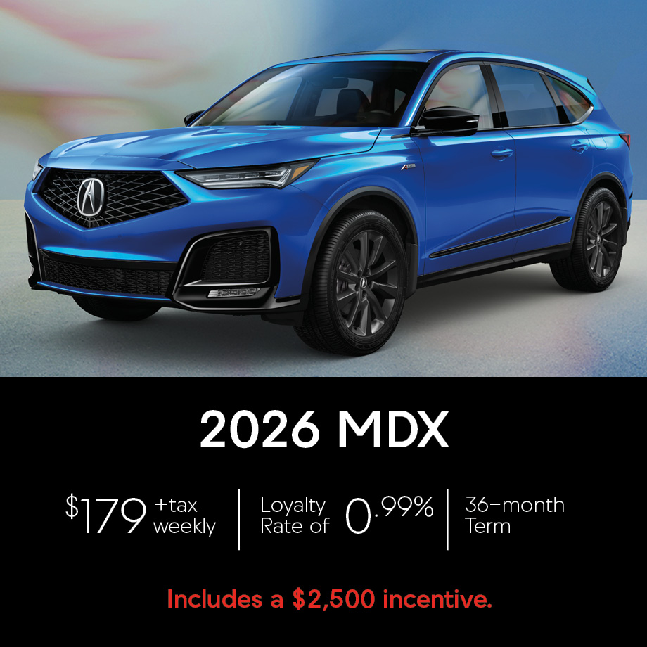 2026 Acura MDX April Offer