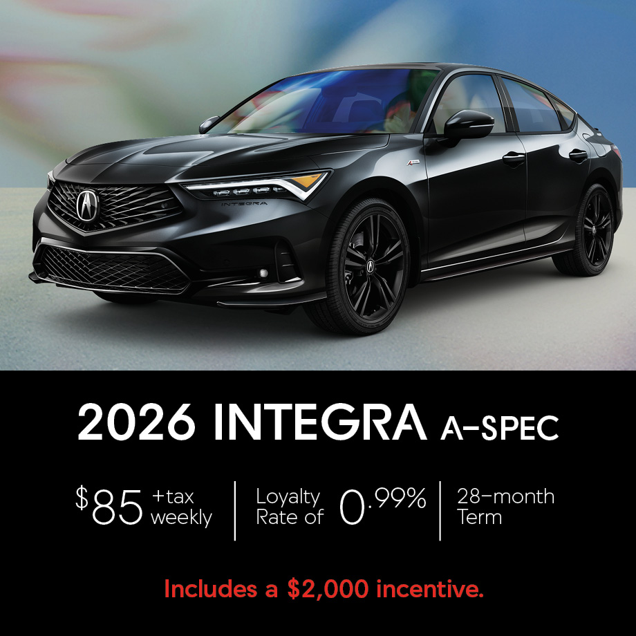 2026 Acura Integra April Offer