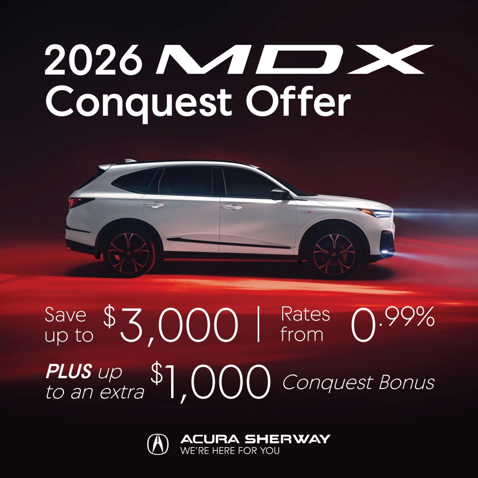 2026 Acura MDX Conquest Offer for new customers